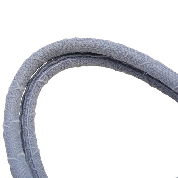 Christian Dior Dior Cannage Book Tote Medium Handbag Bag Blue Canvas Women's - Picture 4 of 8